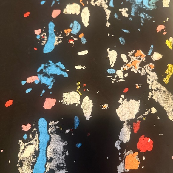 OFF WHITE Main Label Virgil Abloh Paint Splatter Shirt Mens Size XXL - Picture 3 of 15